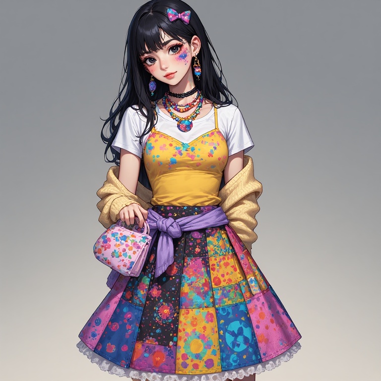 Floral Fusion Fashionista