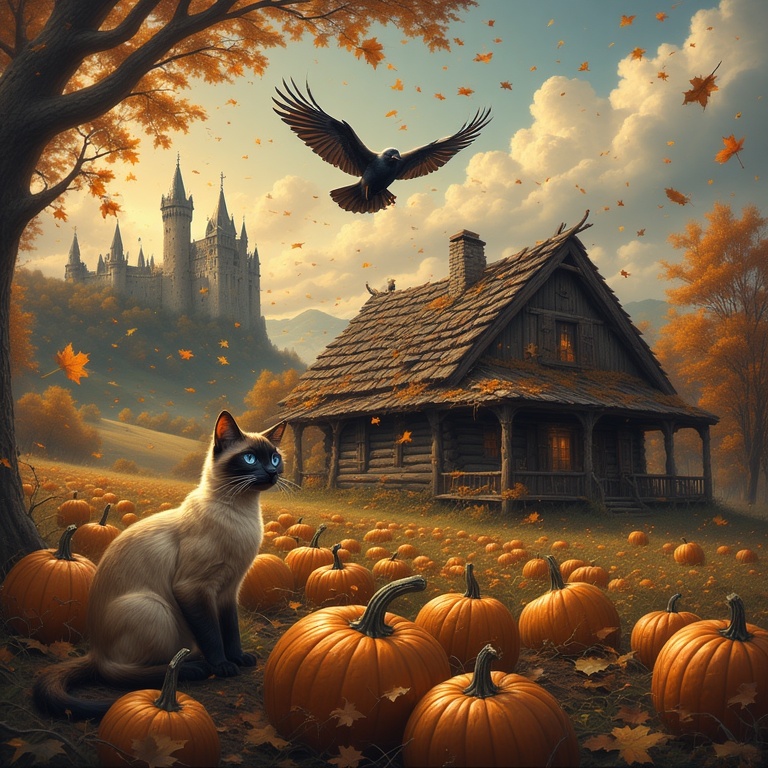 Whimsy Pumpkin Siesta
