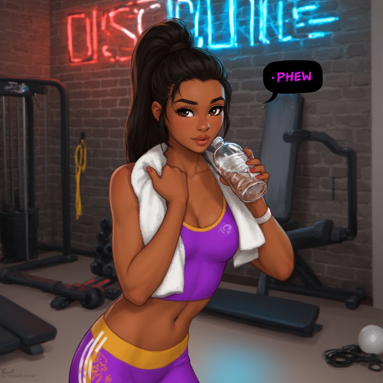 Ethereal Gym Heroine
