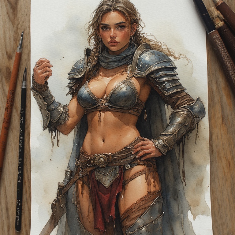 Sexy Warrior Goddess