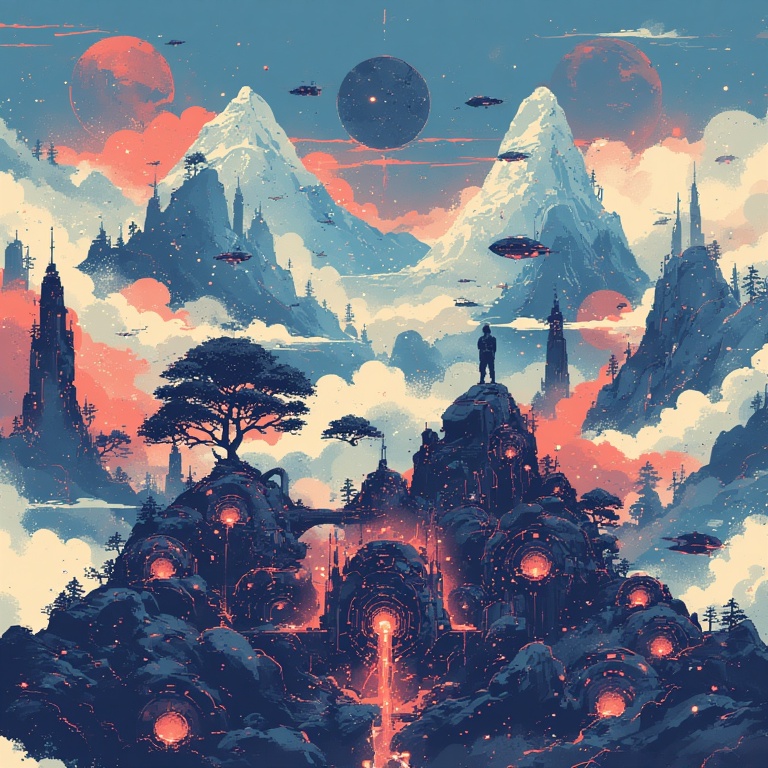 Muted Apocalypse Scene