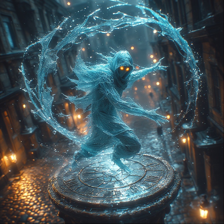 Frozen Smokestack Dancer
