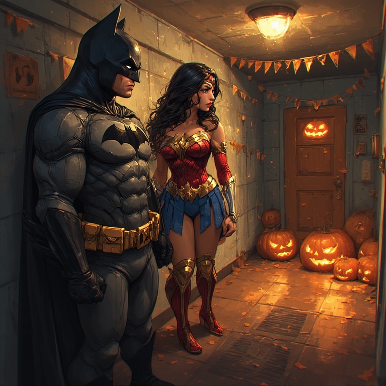 Halloween Heroes at Bay