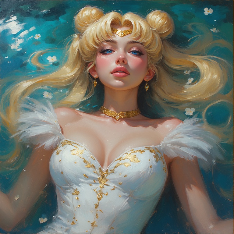 Moonlit Pond Seduction