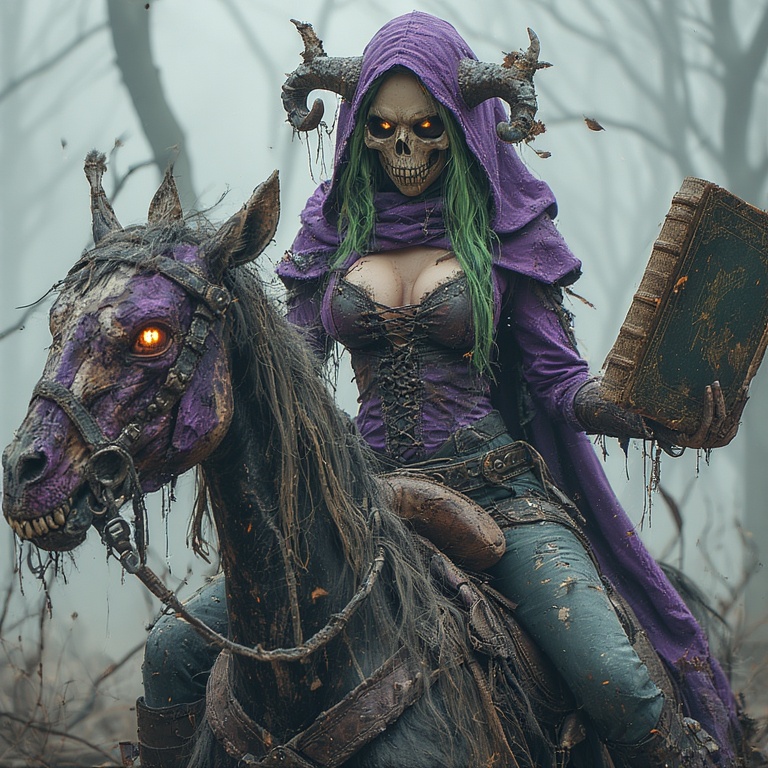 Elven Necromancer's Dark Ride