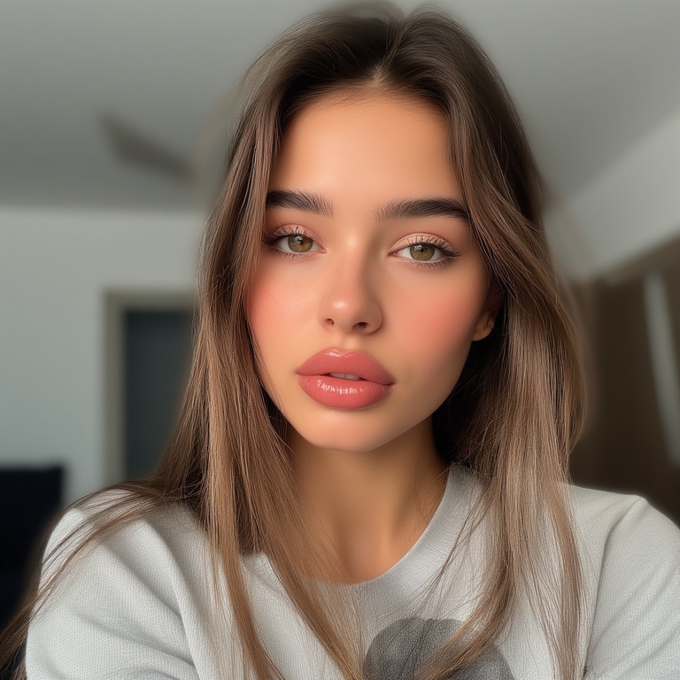 Glossy Teen Beauty