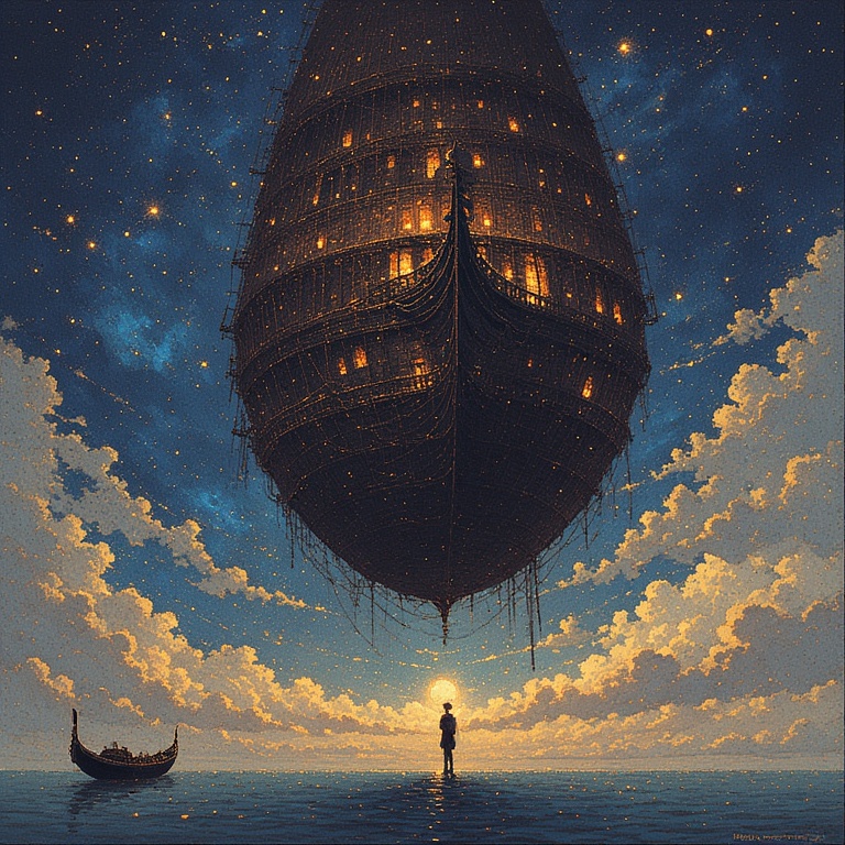 Moonlit Gondola Soar