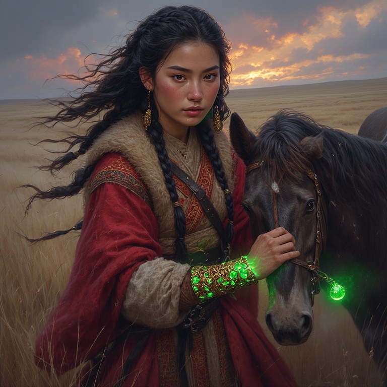 Mongolian Warrior Princess