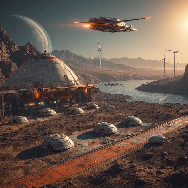 Alien Oasis Landing