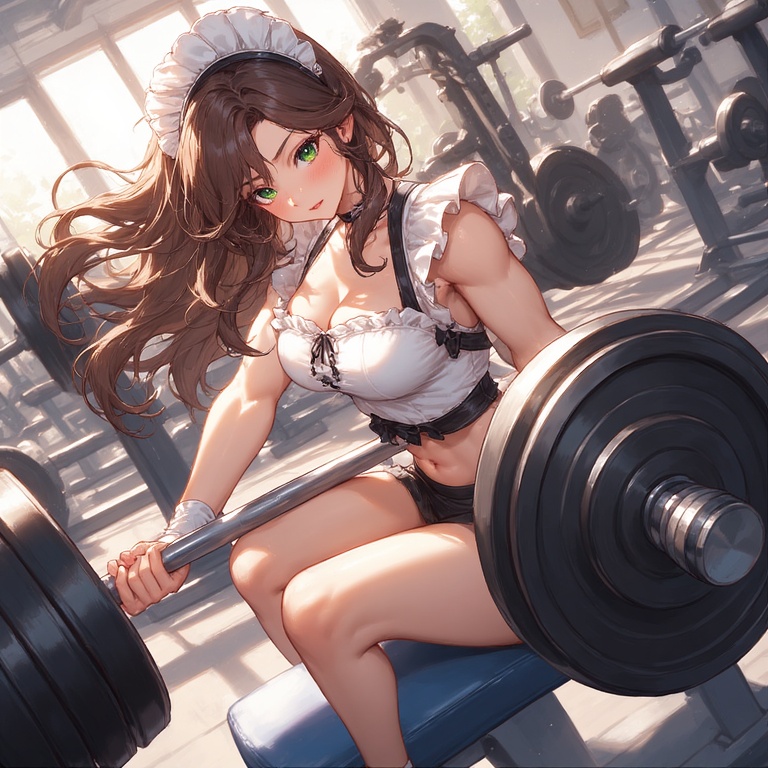 Maid Muscle Power
