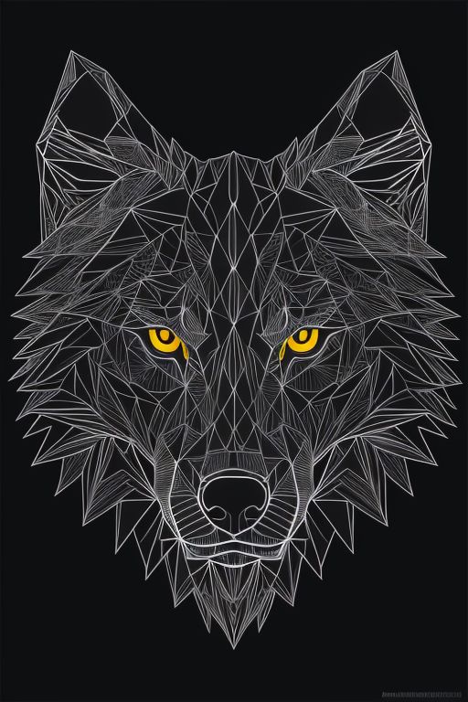 Wolf's Head Close-Up Profile