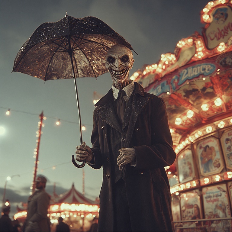 Carnival Phantom Figure