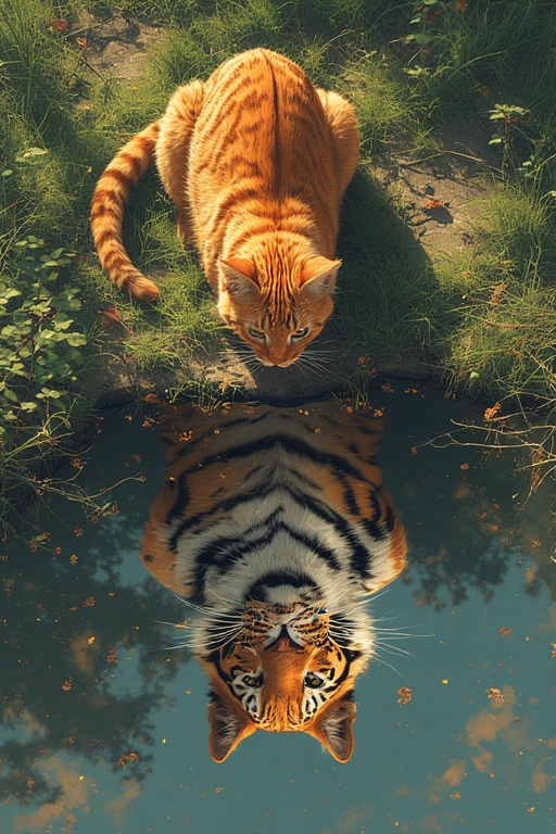 Tiger's Pond Reflection