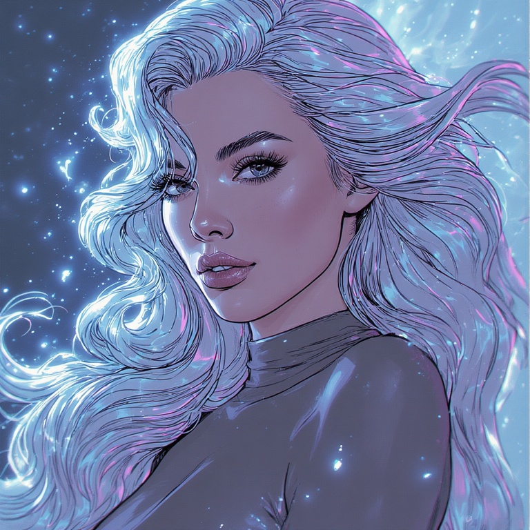 Ethereal Silver Siren