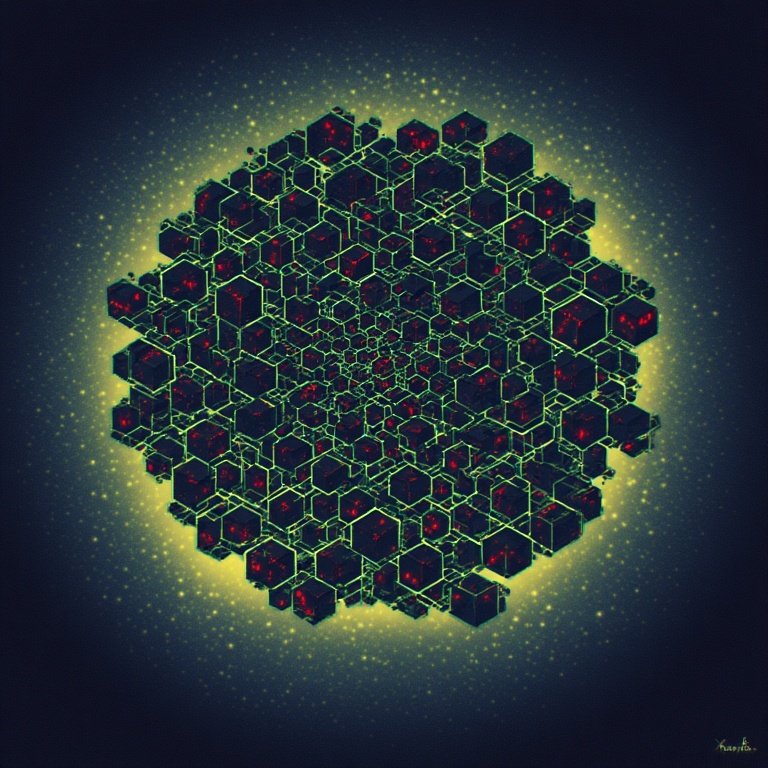 Midnight Geometry Bloom
