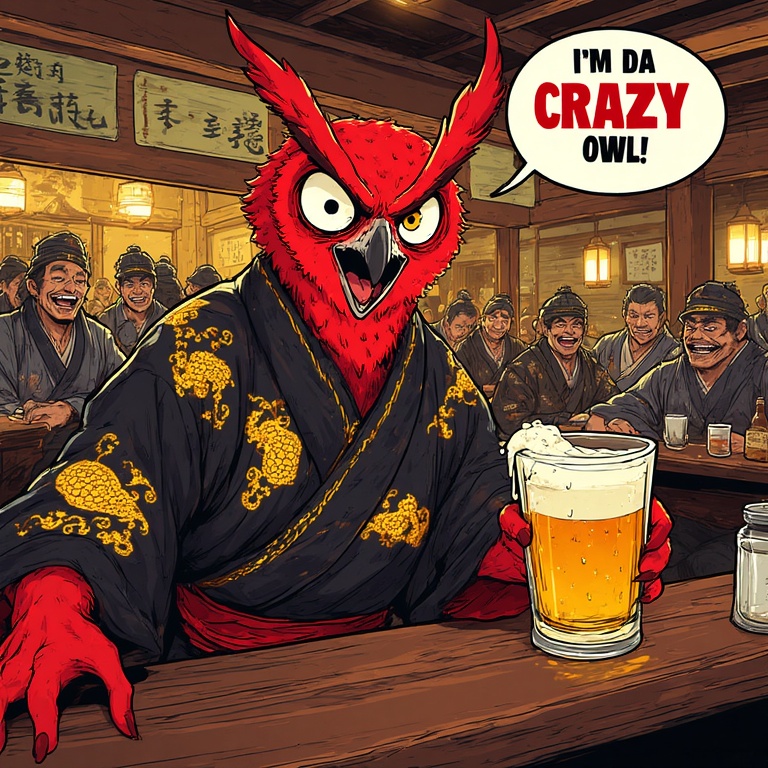 Red Reaper Sits Alone