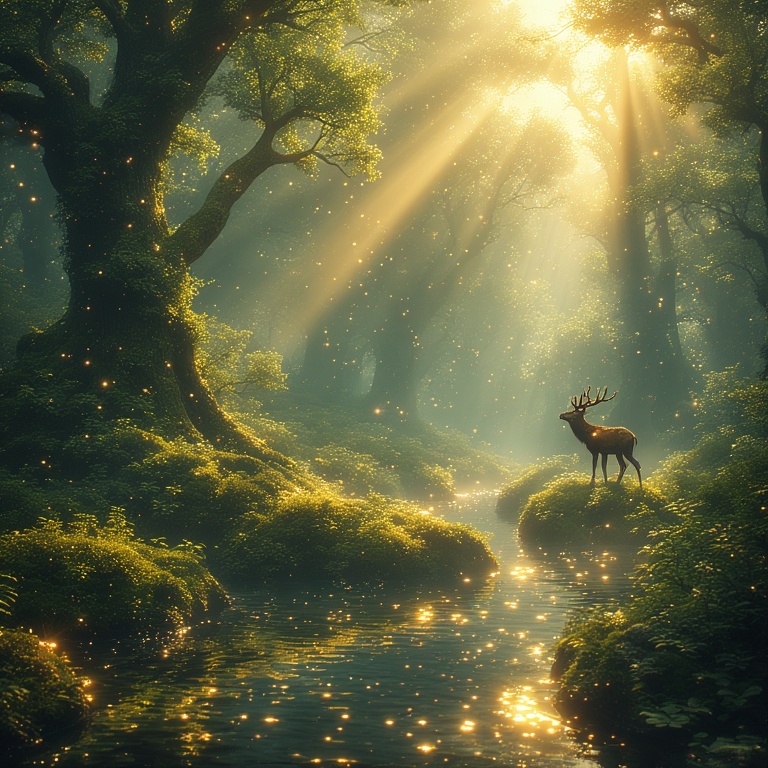 Golden Dawn Forest