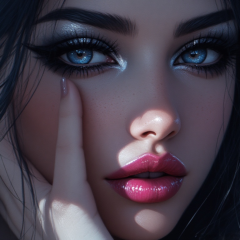 Vivid Azure Beauty
