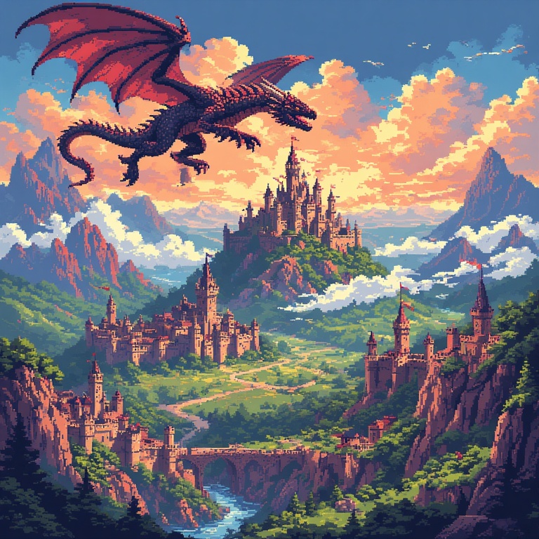 Dragon Over Kingdom