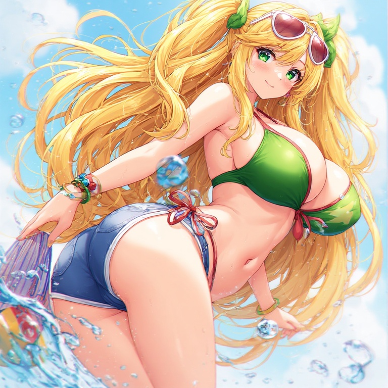Anime Bikini Beauty