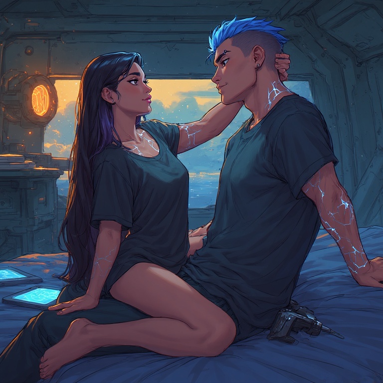 Intimate Moment Shared