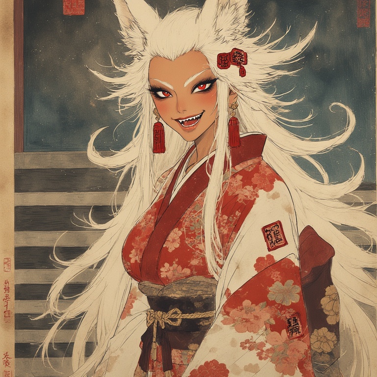 Demon Foxess Smile