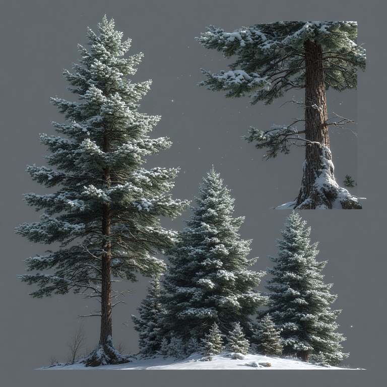 Winter Forest Icon