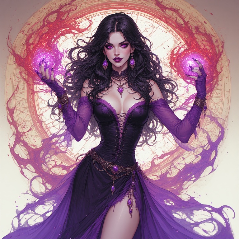 Vampiress' Seductive Spell