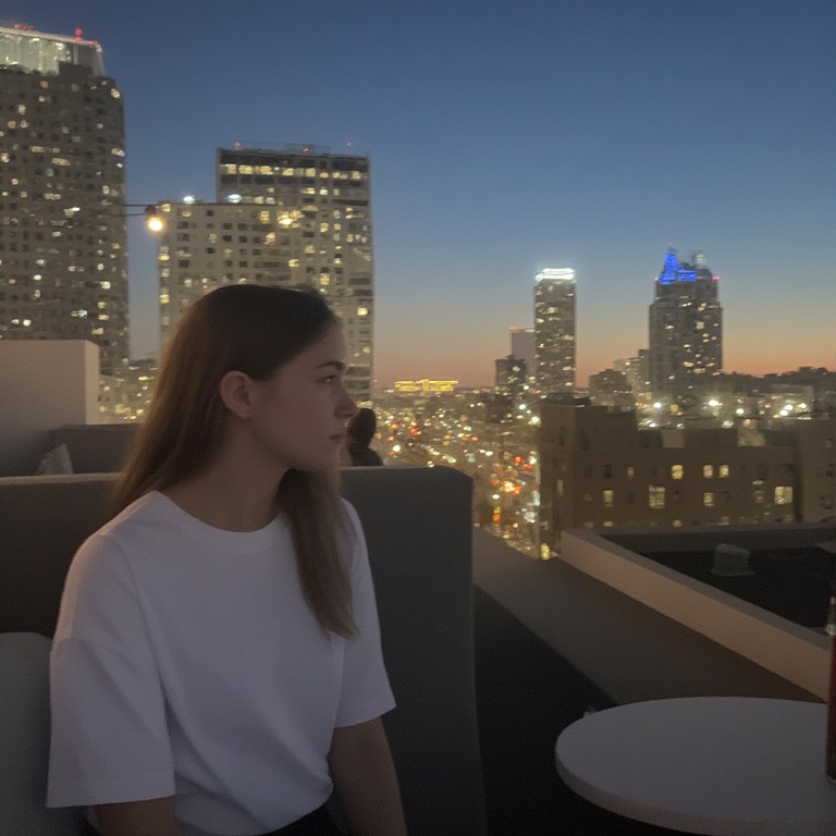 Rooftop Reflections