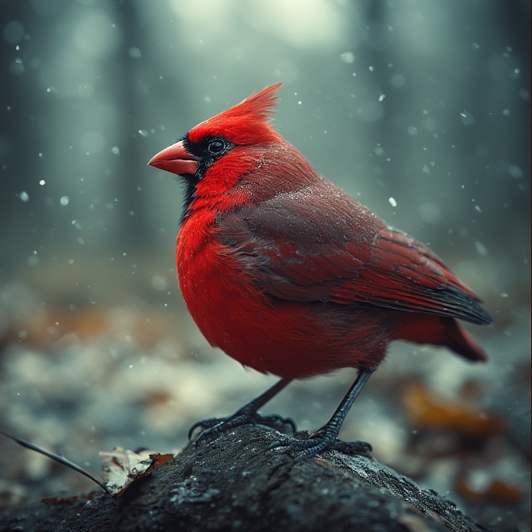 Fiery Winged Creature
