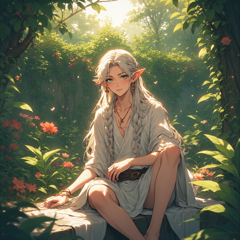 Elven Prince in Bloom