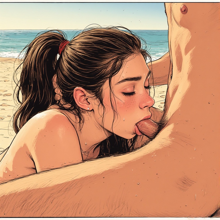 Beach Seduction Scene
