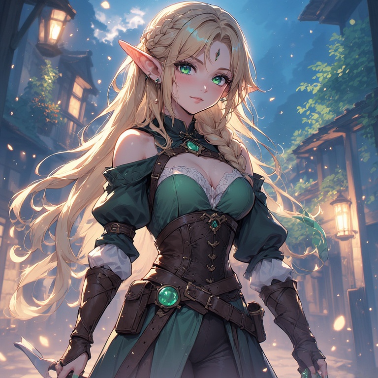 Blonde Archer Enchantress