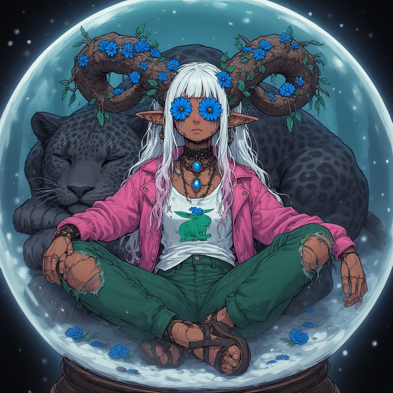 Moonflower Spirit Child