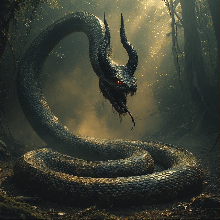 Rainforest Serpent Horror