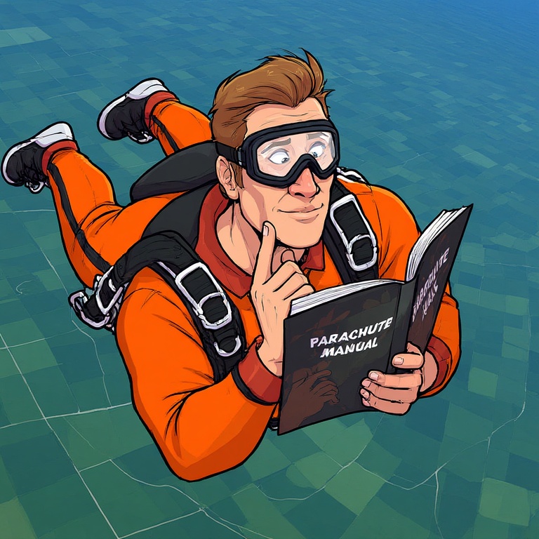 Skydiving Scholar in Freefall