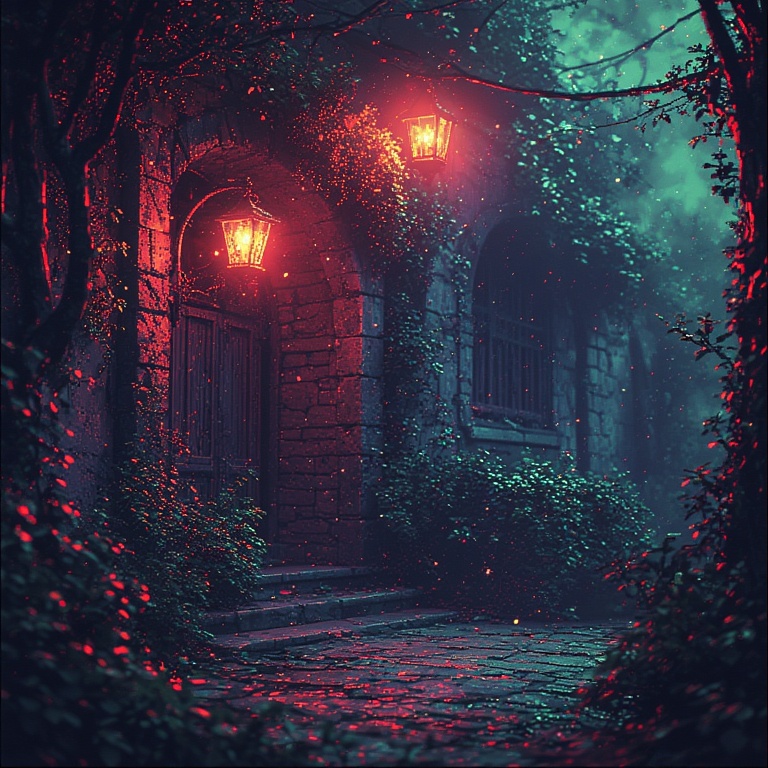 Dark Medieval Pixel Art