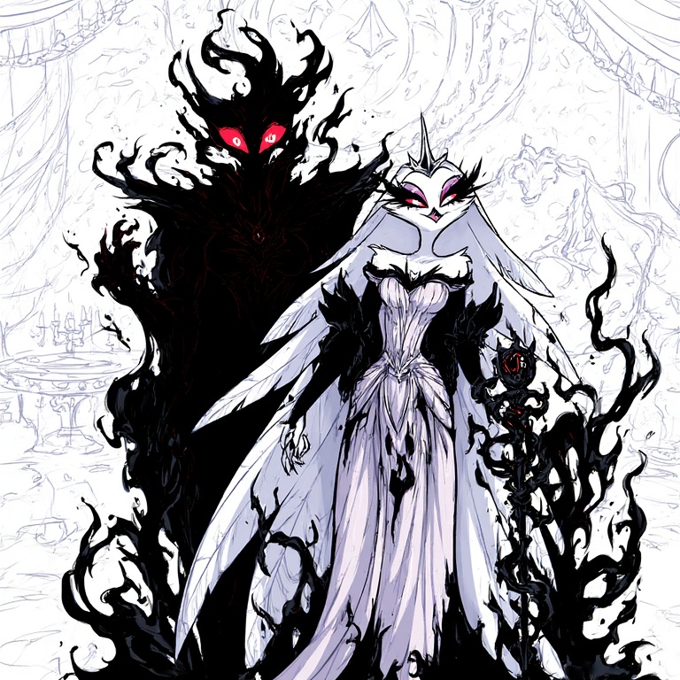 Shadow Queen Elegance Terror