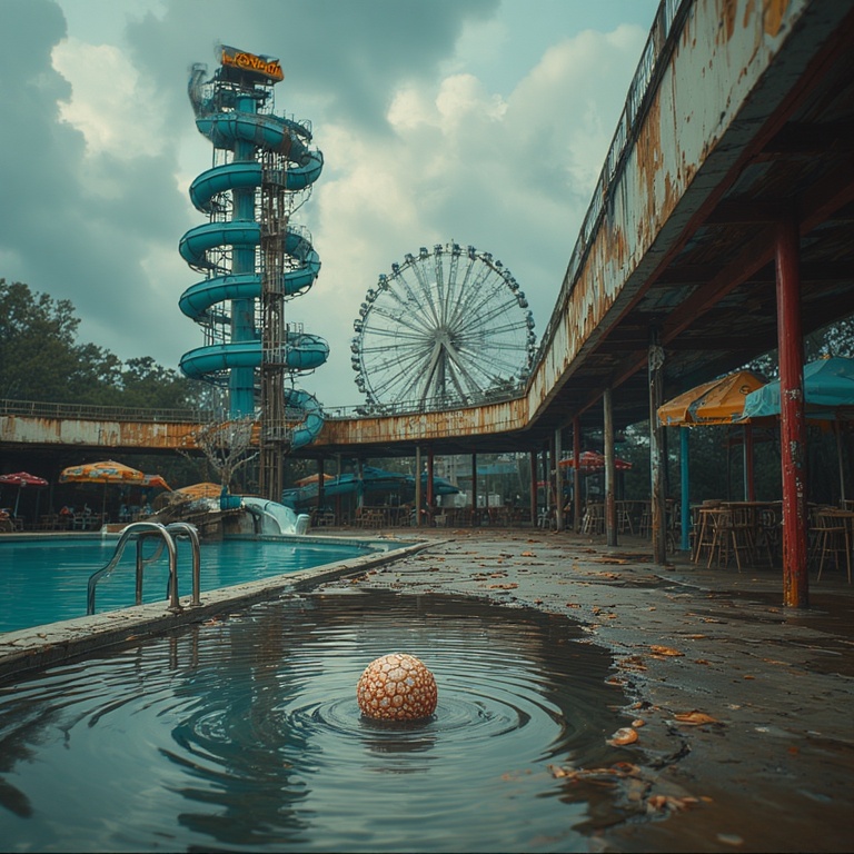Abandoned Waterpark Ruin