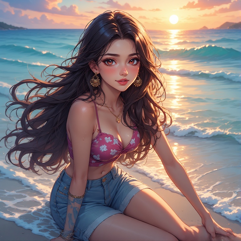 Beachy Anime Diva