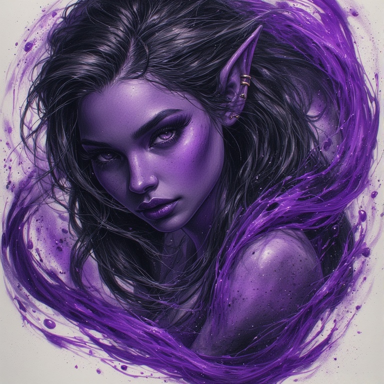 Purple Maiden of Night
