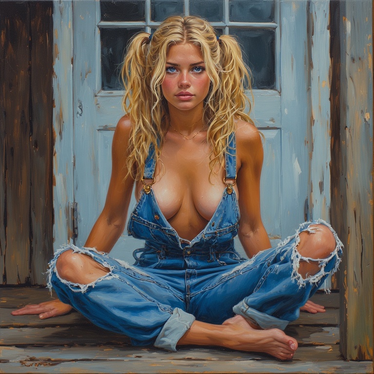 Farm Girl's Summer Ease