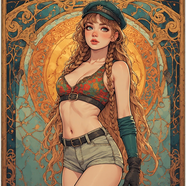 Vintage Realism Masterpiece