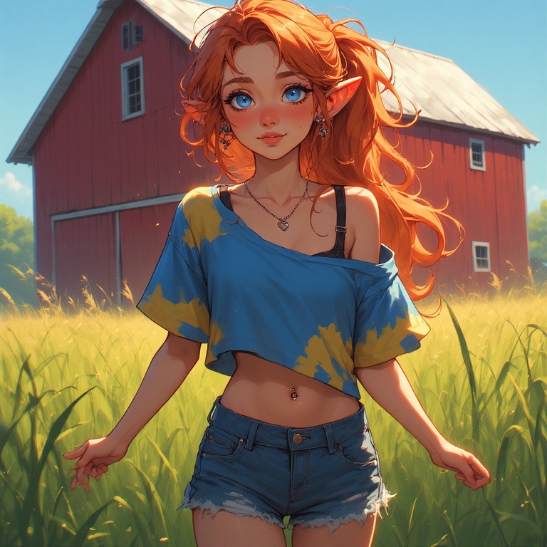 Ethereal Young Eared Maiden