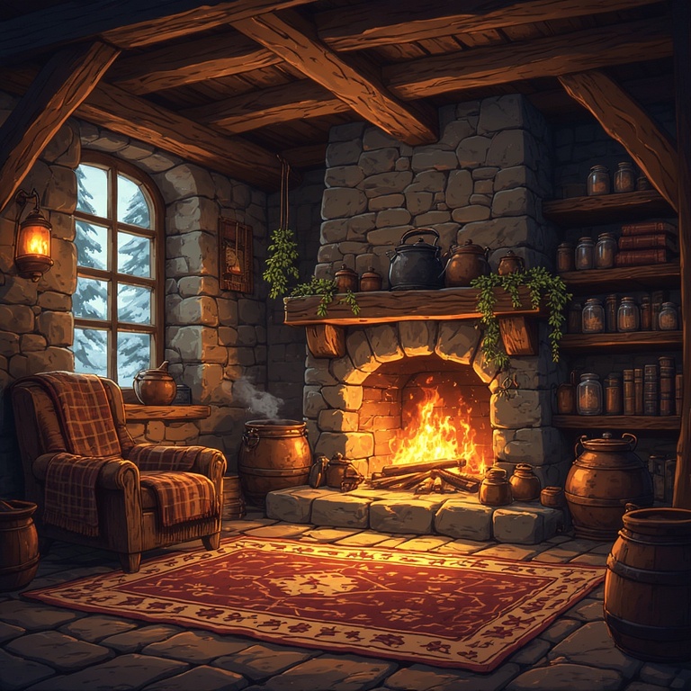 Cozy Flickering Haven