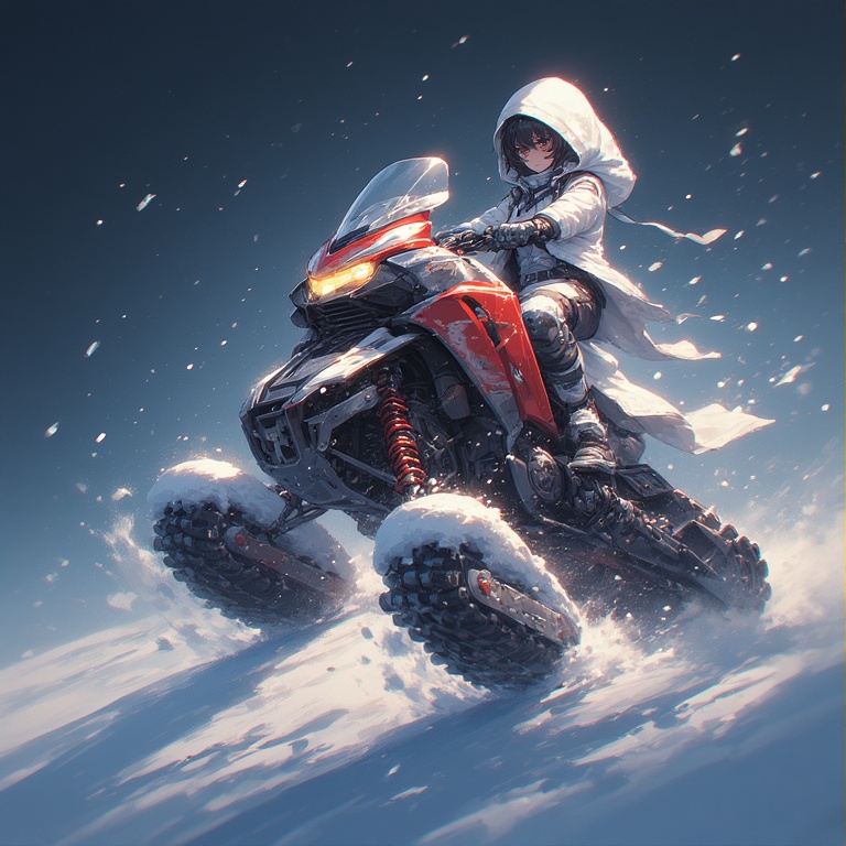 Anime Snow Speedster