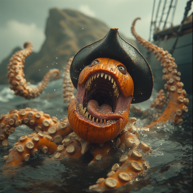 Kraken's Pumpkin Feast Frenzy