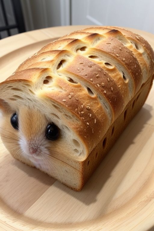 Hamster Bread Cuteness