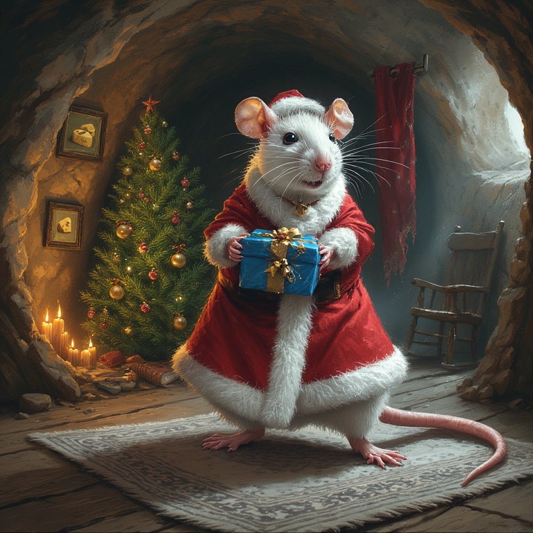 Santa's Whiskered Helper