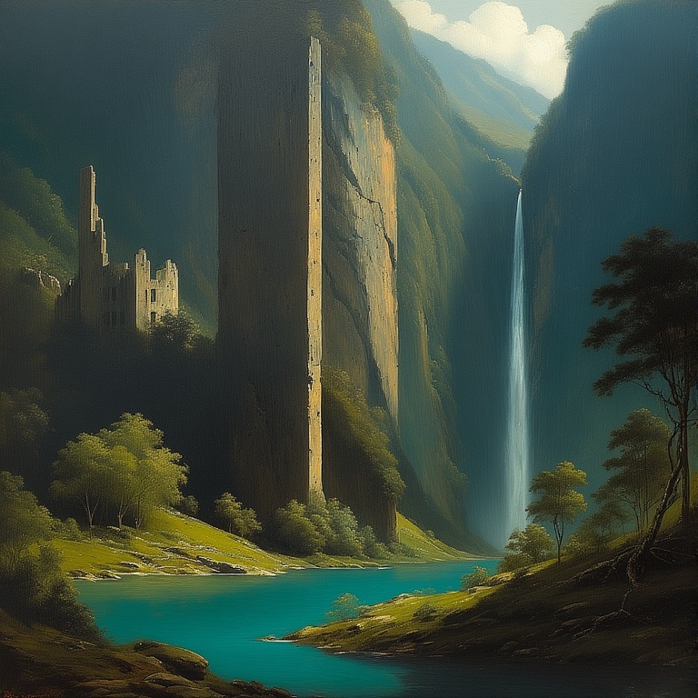 Crumbling Cosmic Oasis